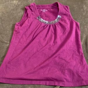 purple jeweled collar